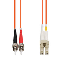 Addon ADD-ST-LC-15M5OM2 15M ST TO LC ORANGE OM2 DUPLEX OFNR (RISER-RATED) FIBER PATCH CABLE