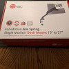 Siig CE-MT2412-S1 FULL-MOTION GAS SPRING SINGLE MONITOR DESK MOUNT 13 INCH TO 27 INCH - BLACK