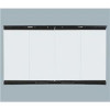 Majestic Fireplace Products Original Bi-Fold Glass Doors with Trim, Black & White