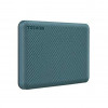 Toshiba HDTCA20XG3AA CANVIO ADVANCE PORTABLE EXTERNAL HARD DRIVE, USB 3.0/2.0, 2TB, GREEN, 2-YEAR STA