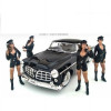 American Diorama Costume Babes Figure Set for 1-24 Scale Models 4 Piece