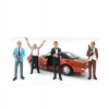American Diorama The Robbers Figure Set for 1-24 Scale Model 4 Piece