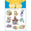 Tyndale House Publishers Faith that Sticks Sticker Jesus The Center of My Life - 6 Sheets