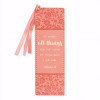 Christian Art Gifts He Works All Things Pagemarker Luxleather Bookmark Peach