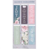 Christian Art Gifts Joy Collection Magnetic Pagemarker Bookmark - Set of 6