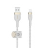 Belkin CAA010BT3MWH USB-A TO LTG, BRAID SIL, 3M, WHT