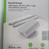 Belkin WCA005DQ1MWH-B5 PD 30W PPS USB-C WALL CHARGER, W/1M PVC C-LTG, WHT
