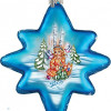 GDeBrekht Girl Angel North Star Glass Ornament