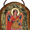 GDeBrekht Inspirational Icon Jesus Cross Wooden Ornament