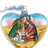 GDeBrekht Nativity Heart Glass Ornament
