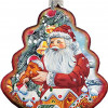 GDeBrekht Ginger Bread Tree Glass Ornament