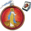 GDeBrekht Jesus Cut Ball Glass Ornament