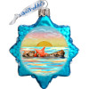GDeBrekht Shell Coastal Glass Ornament