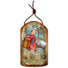 GDeBrekht Inspirational Icon Drummer Wooden Ornament
