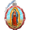 GDeBrekht Lady Of Guadalupe Glass Ornament