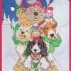 Pipsqueak Productions Mix Dog With Cat Holiday Boxed Cards