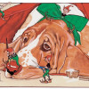 Pipsqueak Productions Holiday Boxed Cards- Basset Hound