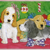 Pipsqueak Productions Holiday Boxed Cards- Cocker Spaniel English Mix