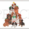 Pipsqueak Productions Cavalier Holiday Boxed Cards