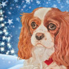 Pipsqueak Productions Cavalier King Charles Spaniel Christmas Boxed Cards - Pack of 10