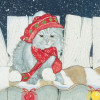 Pipsqueak Productions Cat Holiday Boxed Cards