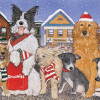 Pipsqueak Productions Mix Dog Holiday Boxed Cards