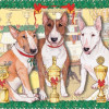 Pipsqueak Productions Holiday Boxed Cards- Bull Terrier