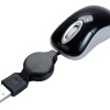 I/o Magic I012M02MR RETRACTABLE OPTICAL MINI TRAVEL MOUSE