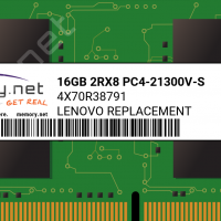 Accortec 4X70R38791-ACC ACCORTEC 16GB DDR4-2666 SODIMM FOR LENOVO - 4X70R38791