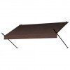 IDM Worldwide Modern Designer Awning Cocoa 8 ft.