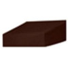 IDM Worldwide Classic Door Canopy in Cocoa 4 ft.