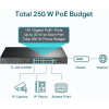 TP Link TL-SG1218MP 18PORT GIGABIT RACKMOUNT SWITCH WITH 16PORT POE+ PORT: 16GIGABIT POE+ PORTS, 2