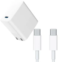 4xem 4X65WCHRGKIT10W LAPTOP CHARGER 65W GAN CHARGER AND 10FT USB C CABLE WHITE DELL HP