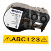 Brady M4C-1000-595-YL-BK VINYL LABEL TAPE