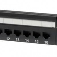 UNC Group PPC6-24PT-1U 24PORT 1RMU CAT6 PATCH PANEL, 110 TYPE