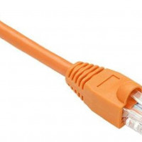 UNC Group PC6-02F-ORG-S UNC CAT6 PATCH CABLE, 02 FT ORANGE WITH BOOTED. HIGH-PERFORMANCE CAT6 ETHERNET C