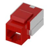 UNC Group KEYC5E-RED CAT5E KEYSTONE JACK 110 TYPE RED