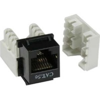 UNC Group KEYC5E-BLK CAT 5E KEYSTONE JACK 110 TYPE BLACK