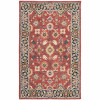HomeRoots Home Decor 5 x 8 ft. Bohemian Rug, Red & Blue