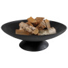 Esschert Design USA Cast Iron Low Fire Pot Black - Extra Large