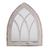 Esschert Design Gothic Mirror White Wash