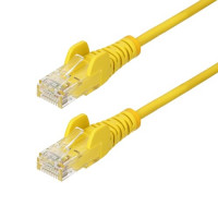 Startech N6PAT3YLS SLIM CAT6 CABLE YELLOW LSZH SLIM SNAGLESS RJ45 UTP PATCH CABLE