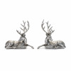 Metallic Deer Statue (Set of 2)