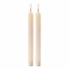 FIA Wick Beige Textured Taper Candle (Set of 2)