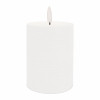 FIA Wick White Pillar Candle (Set of 2)