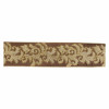 Embroidered Damask Wired Ribbon 4" x 5 Yds.