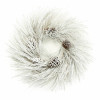 Flocked Long Needle Pine Wreath 28"D