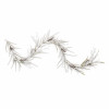 Flocked Pine and Pinecone Garland 6'L