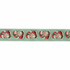 Nostalgic Santa Print Wired Ribbon (Set of 2)
