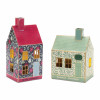 LED Metal Holiday House (Set of 2)